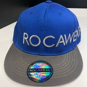 Blue & Grey Rocaware Men’s Fitted Sz 7 1/8 Hat ECU